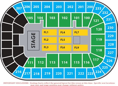 bon secours seating map